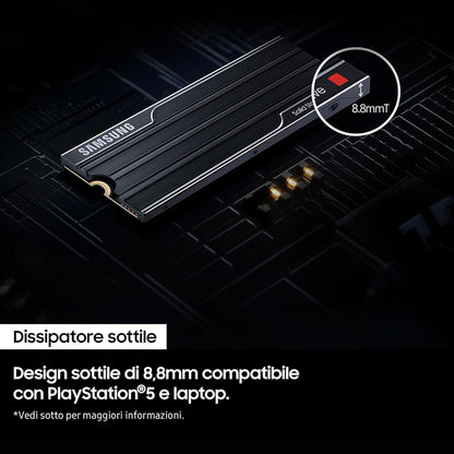 Ssd Nvme M2 9100 Pro 1Tb W/Heatsink