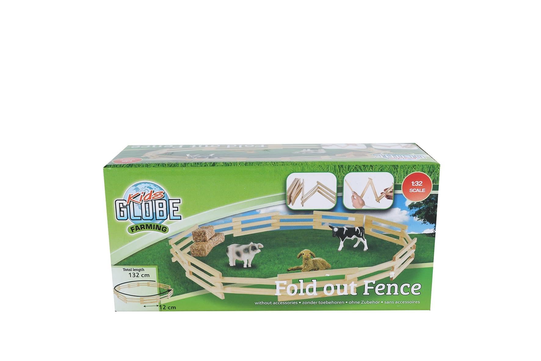 Kids Globe - Kids Globe Houten Omheining 1:32 132cm