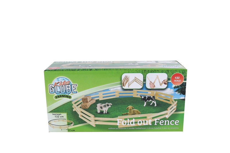 Kids Globe - Kids Globe Houten Omheining 1:32 132cm