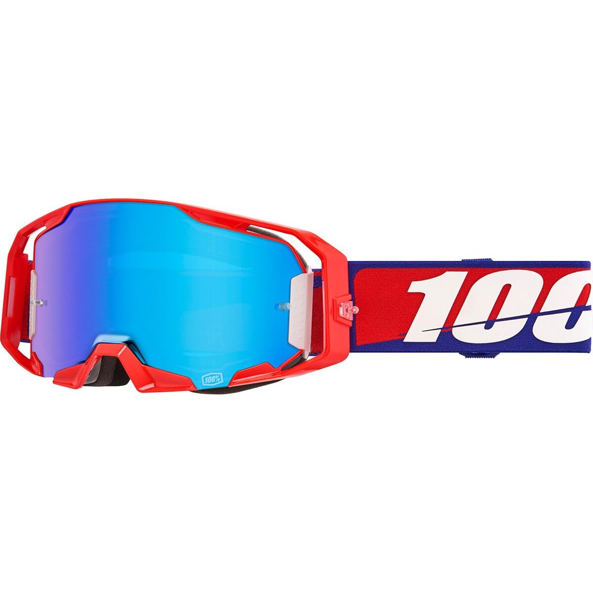 100% Armatic Goggles Best / Mirror Blue Lens