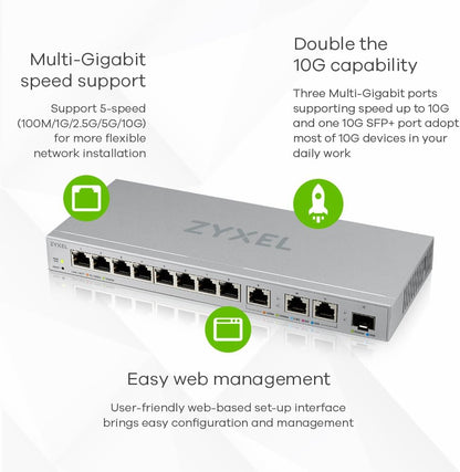 Switch Zyxel Xgs1250-12-Zz0102F