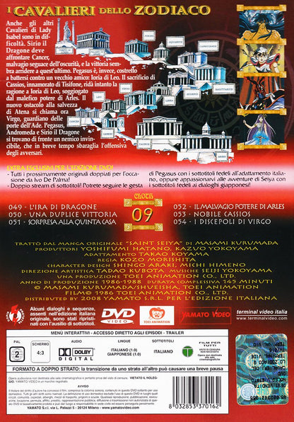 I cavalieri dello Zodiaco (ep.049-054) Volume 09