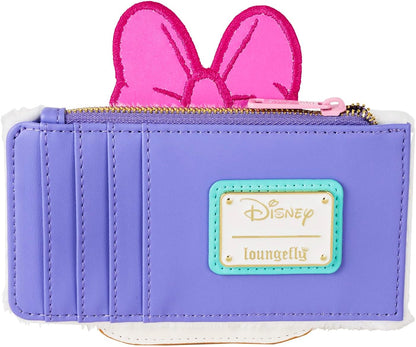 Loungefly Disney Daisy Duck Plush Large Card Holder