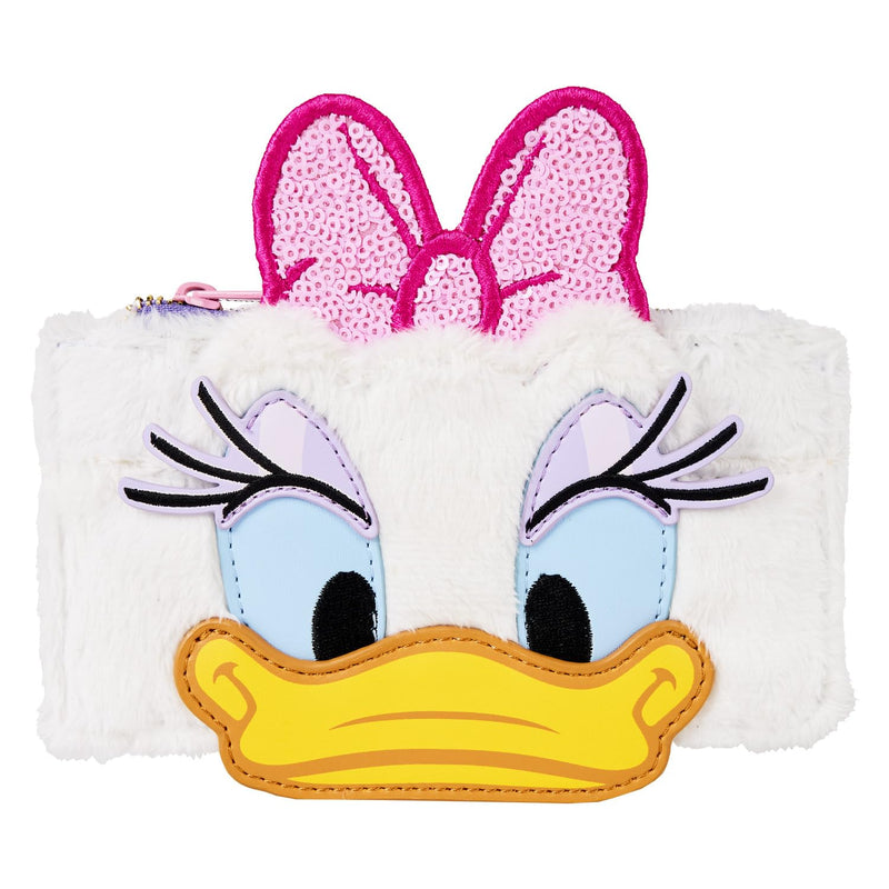 Loungefly Disney Daisy Duck Plush Large Card Holder