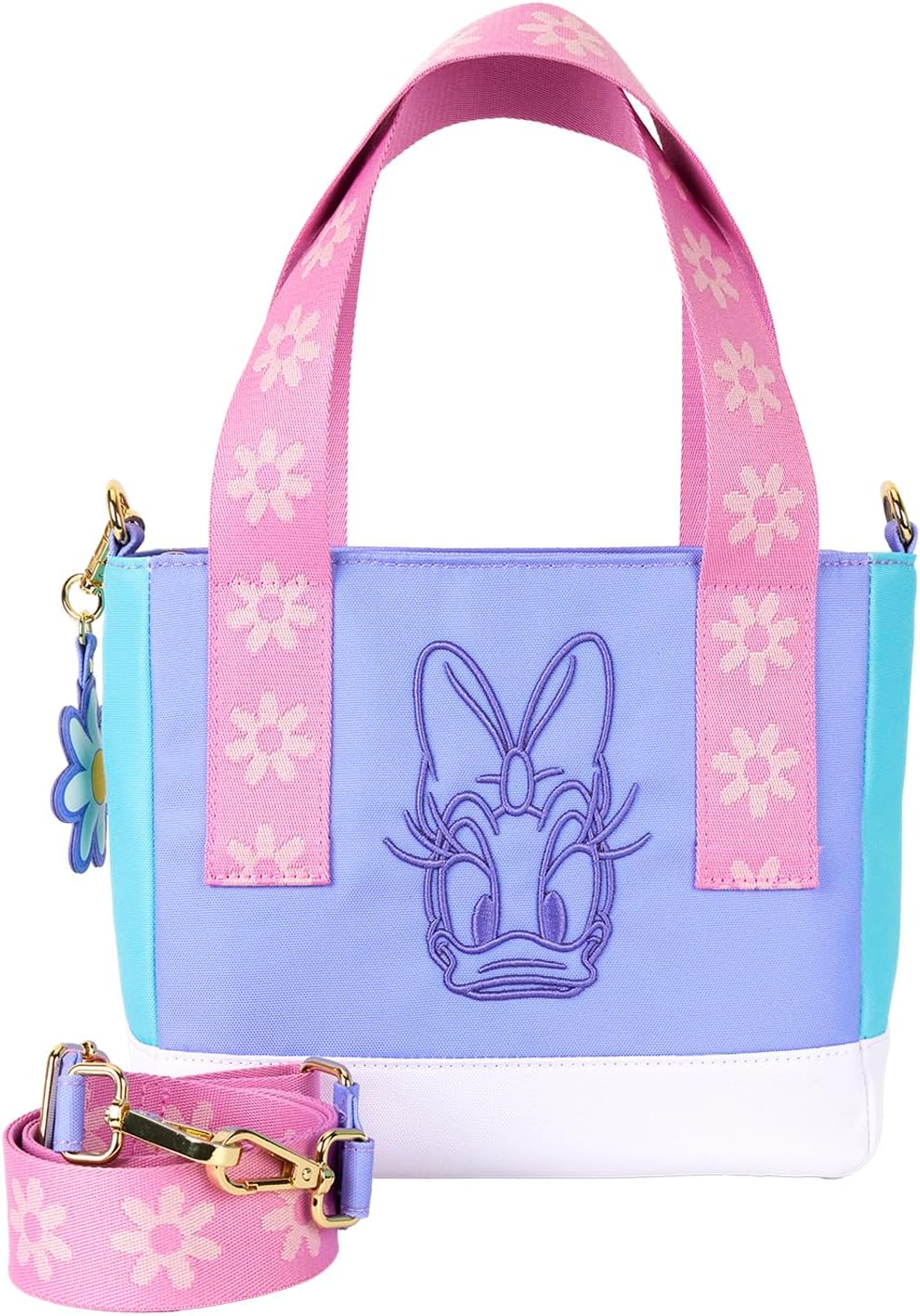 Loungefly Disney Daisy Duck Nylon Mini Tote Bag