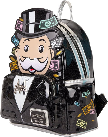 Loungefly Hasbro Monopoly Pennybags Mini Backpack