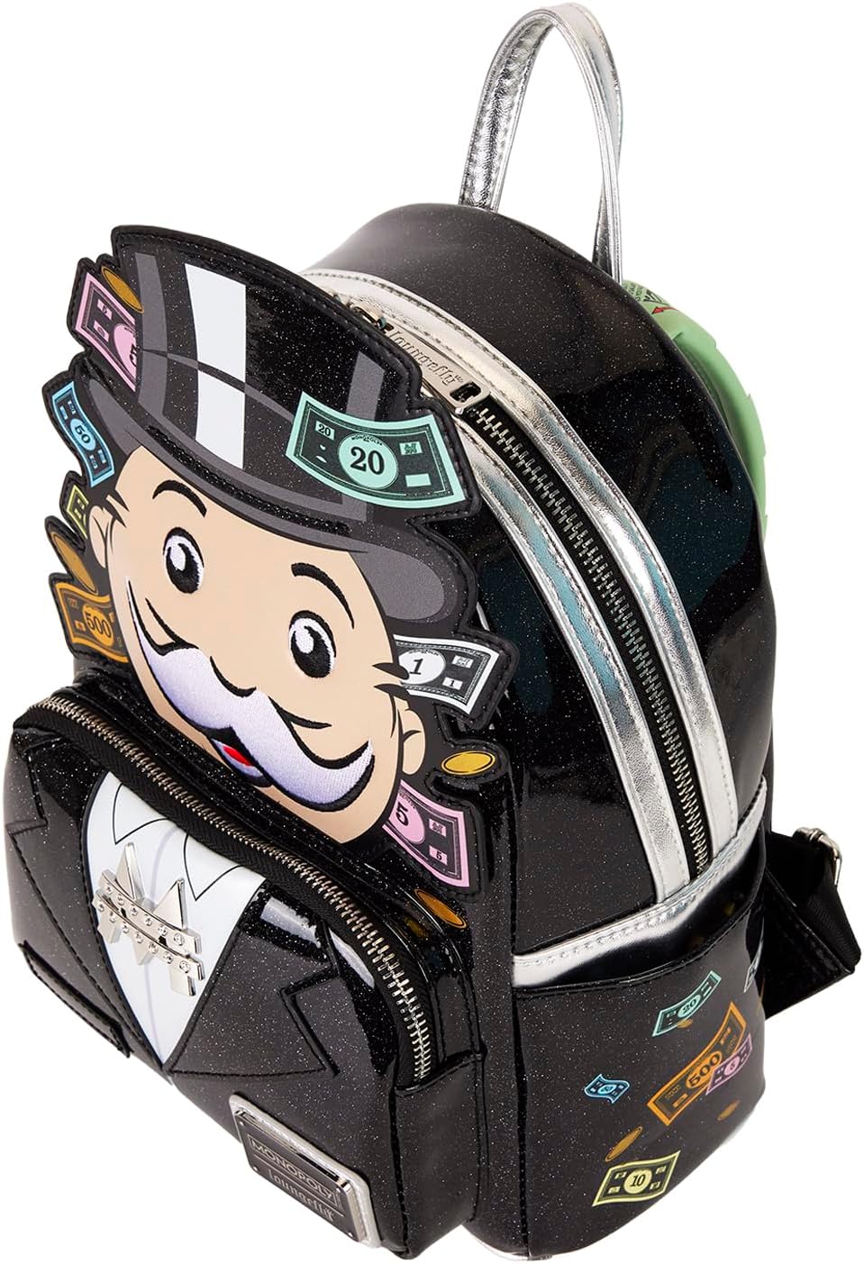 Loungefly Hasbro Monopoly Pennybags Mini Backpack