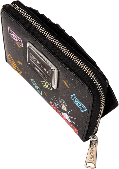 Loungefly Hasbro Monopoly Money Zip Around Wallet