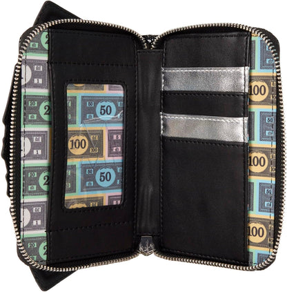Loungefly Hasbro Monopoly Money Zip Around Wallet