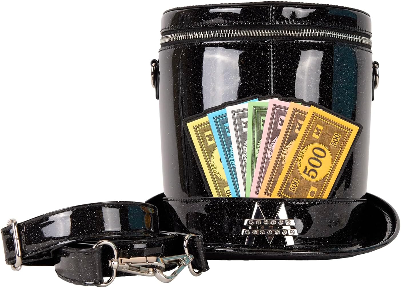 Loungefly Hasbro Monopoly Top Hat Crossbody Bag