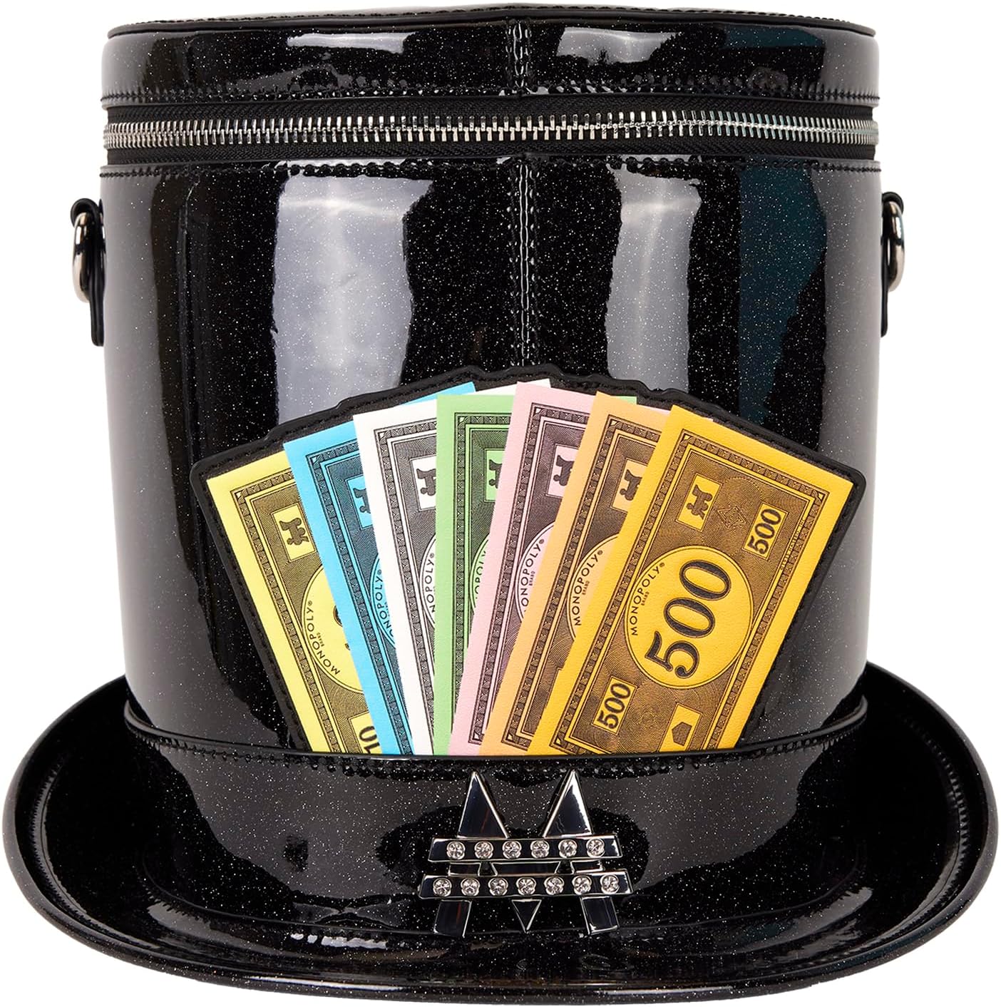 Loungefly Hasbro Monopoly Top Hat Crossbody Bag