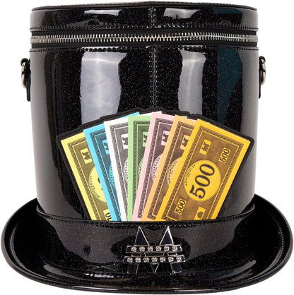 Loungefly Hasbro Monopoly Top Hat Crossbody Bag