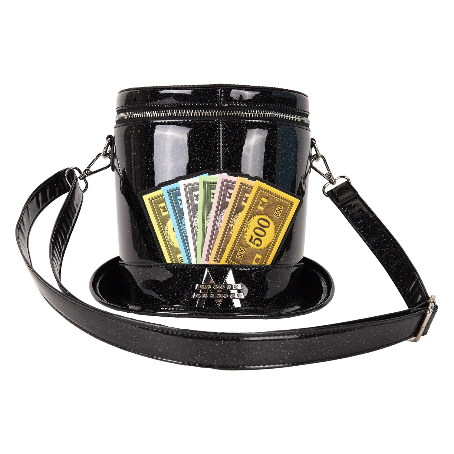 Loungefly Hasbro Monopoly Top Hat Crossbody Bag
