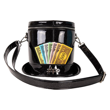Loungefly Hasbro Monopoly Top Hat Crossbody Bag