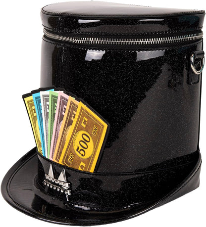 Loungefly Hasbro Monopoly Top Hat Crossbody Bag