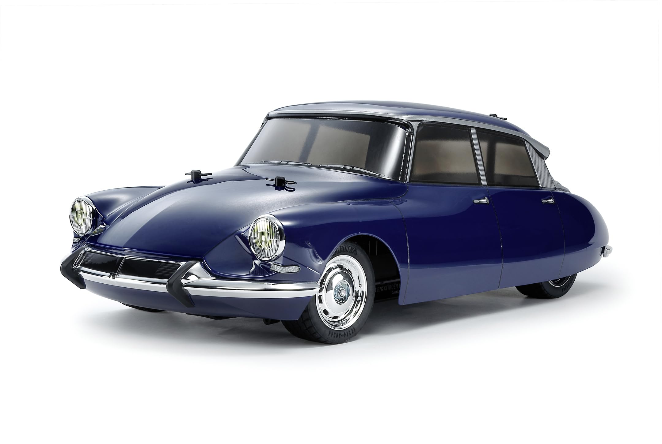 TAMIYA 47502 1:10 RC Citroen DS MB-01 Blue Painted Remote Control Car, Vehicle, Model Building, Assembly, Hobby, RC Kit
