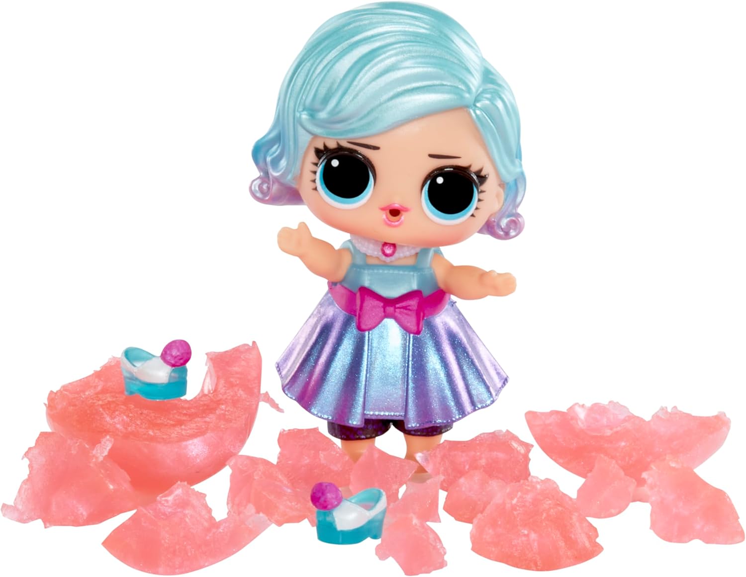 L.O.L. Surprise! Big Surprise Party - 4 Muñecas Coleccionables, 40+ Sorpresas, 5 Experiencias Unboxing, Moda, Arena, Gel Crush, Shell Smash, Fluff, Party Confetti, Regalo para Niñas a Partir de 4 Años