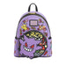 Loungefly Pokemon - Wagara - Embroidered Mini Backpack - Premium Vegan Leather - Gift Idea - Official Merchandise - for Boys, Girls Men and Women - Anime Fans