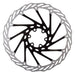 Clarks Motodak 160mm Floating Rotor - Universal Stainless Steel Rotor with Alloy Carrier for Brake Systems on Mountain Bikes (MTB), Hybrid and Road Bikes