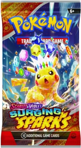 Pokémon TCG: Scarlet & Violet—Surging Sparks Booster Display (18 Booster Packs)