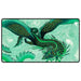 Ultra PRO - Tarkir Dragonstorm Teval, Arbiter of Virtue - Tapete de juego cosido negro para Magic: The Gathering, tapete de mesa para juegos, accesorio de juego de cartas, tapete de juego TCG, tapete