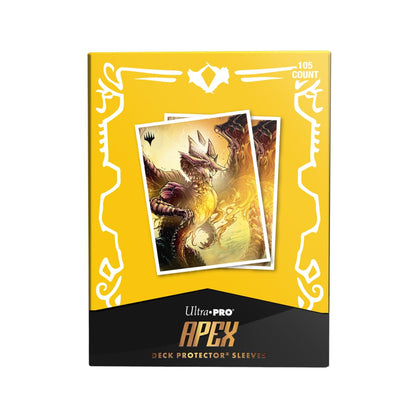 Ultra PRO - Tarkir Dragonstorm 105ct Apex Deck Protector Sleeves Abzan for Magic: The Gathering