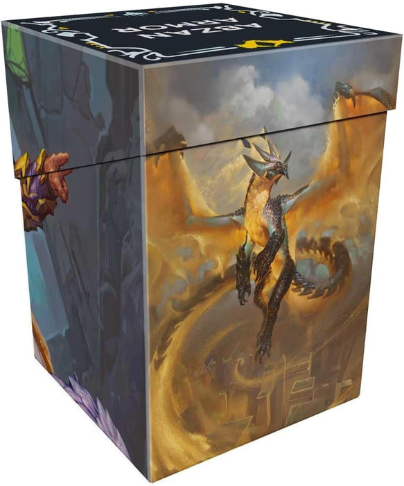 Ultra Pro - Tarkir Dragonstorm 100+ Deck Box Abzan Commander for Magic: The Gathering