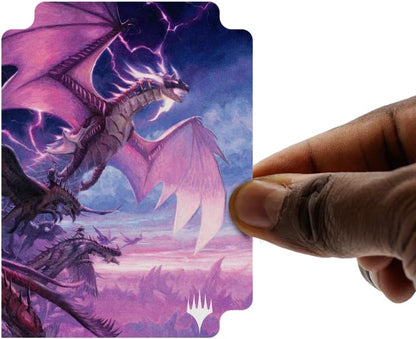 Ultra Pro - Tarkir Dragonstorm 100+ Deck Box Mardu Commander for Magic: The Gathering