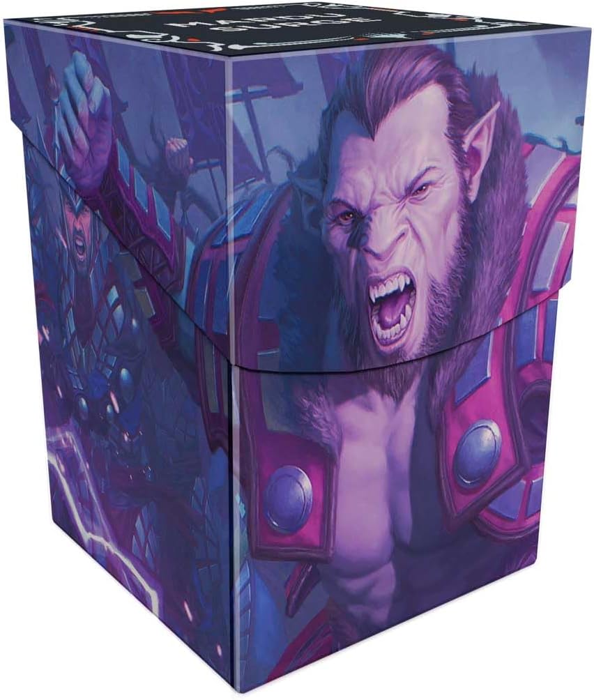Ultra Pro - Tarkir Dragonstorm 100+ Deck Box Mardu Commander for Magic: The Gathering