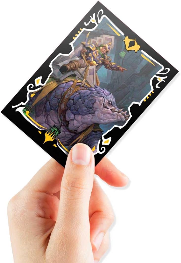 Ultra PRO - Tarkir Dragonstorm Felothar The Steadfast (Abzan Armor Commander Deck) 100ct Deck Protector Sleeves for Magic: The Gathering | Accessori per la raccolta magica MTG Protezione carte TCG