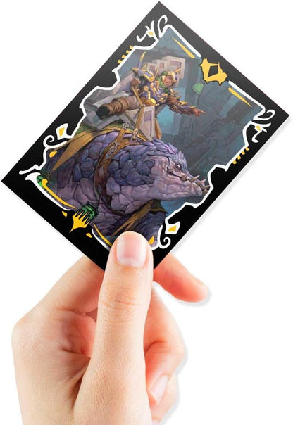 Ultra PRO - Tarkir Dragonstorm Felothar The Steadfast (Abzan Armor Commander Deck) 100ct Deck Protector Sleeves for Magic: The Gathering | Accessori per la raccolta magica MTG Protezione carte TCG