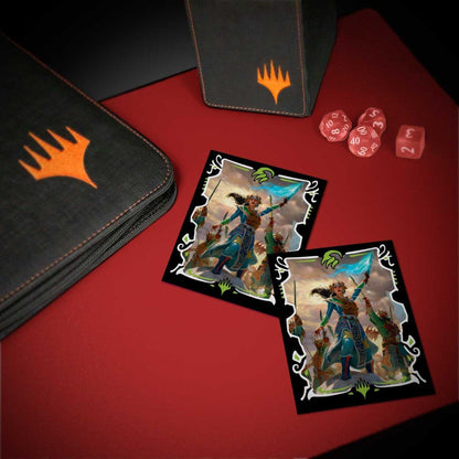 Ultra PRO - Tarkir Dragonstorm 100ct Deck Protector Sleeves Temur Commander for Magic: The Gathering