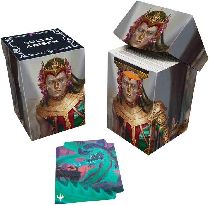 Ultra Pro - Tarkir Dragonstorm 100+ Deck Box Sultai Commander for Magic: The Gathering