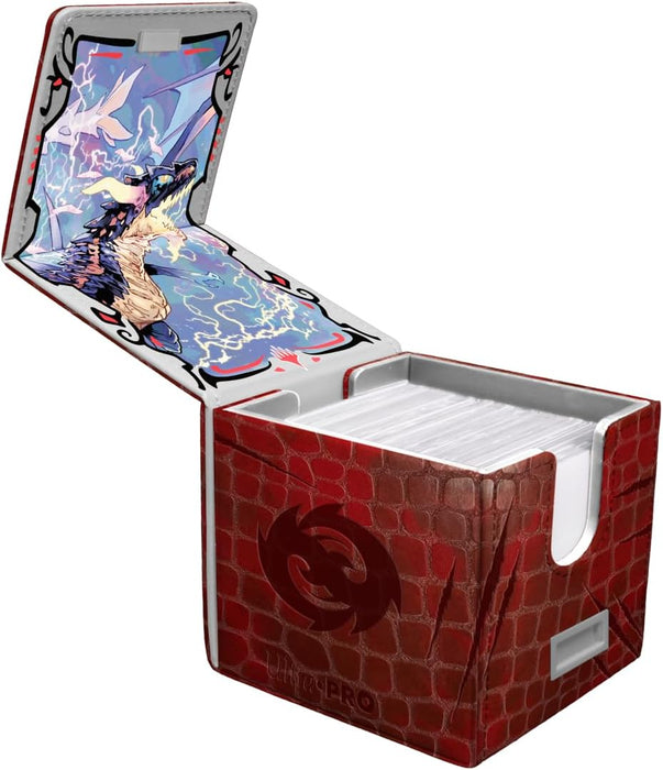 Ultra Pro - Tarkir Dragonstorm Premium Alcove Edge Deck Box Mardu for Magic: The Gathering