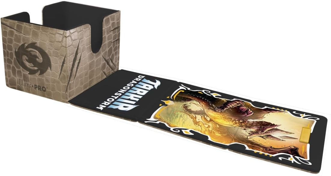 Ultra Pro - Tarkir Dragonstorm Premium Alcove Edge Deck Box Abzan for Magic: The Gathering