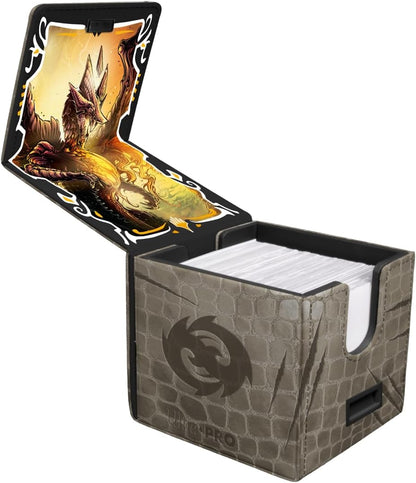 Ultra Pro - Tarkir Dragonstorm Premium Alcove Edge Deck Box Abzan for Magic: The Gathering
