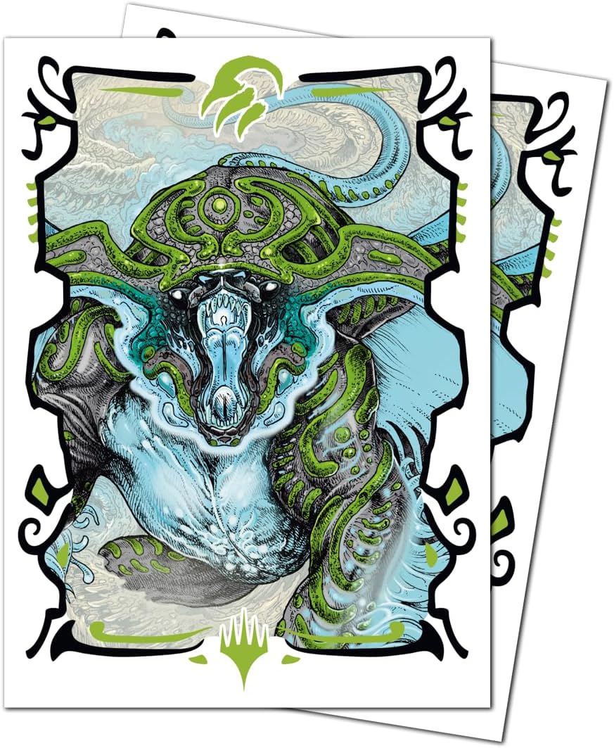 Ultra PRO - Tarkir Dragonstorm 105ct Apex Deck Protector Sleeves Temur for Magic: The Gathering