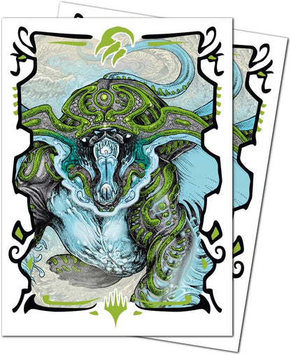 Ultra PRO - Tarkir Dragonstorm 105ct Apex Deck Protector Sleeves Temur for Magic: The Gathering