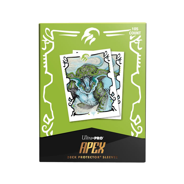 Ultra PRO - Tarkir Dragonstorm 105ct Apex Deck Protector Sleeves Temur for Magic: The Gathering