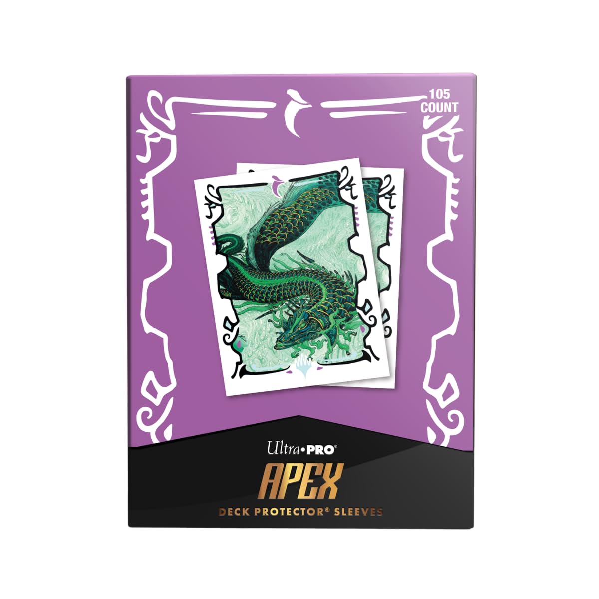 Ultra PRO - Tarkir Dragonstorm 105ct Apex Deck Protector Sleeves Sultai for Magic: The Gathering