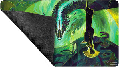 Ultra PRO - Tarkir Dragonstorm Emergent Ultimatum Playmat for Magic: The Gathering | Tapete de mesa para juegos, accesorio de juego de cartas, tapete de juego TCG, tapete de juego de mesa, tapete de