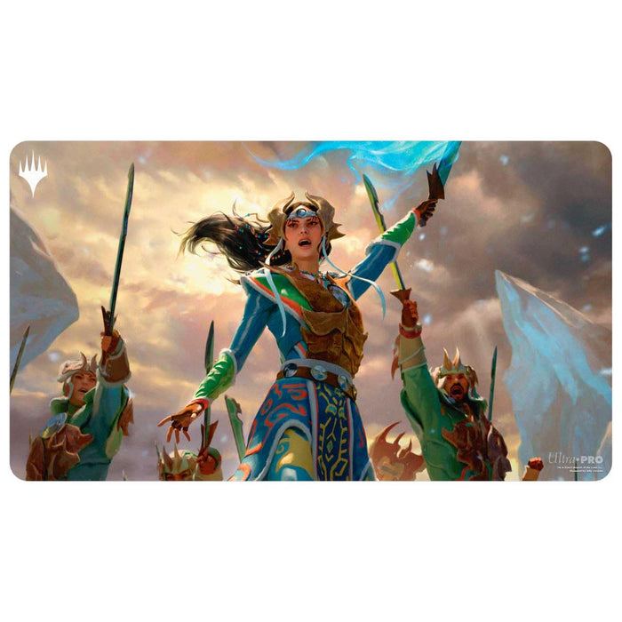 Ultra PRO - Tarkir Dragonstorm Playmat Temur Commander for Magic: The Gathering