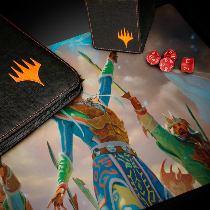 Ultra PRO - Tarkir Dragonstorm Playmat Temur Commander for Magic: The Gathering