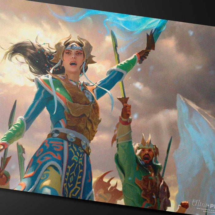 Ultra PRO - Tarkir Dragonstorm Playmat Temur Commander for Magic: The Gathering