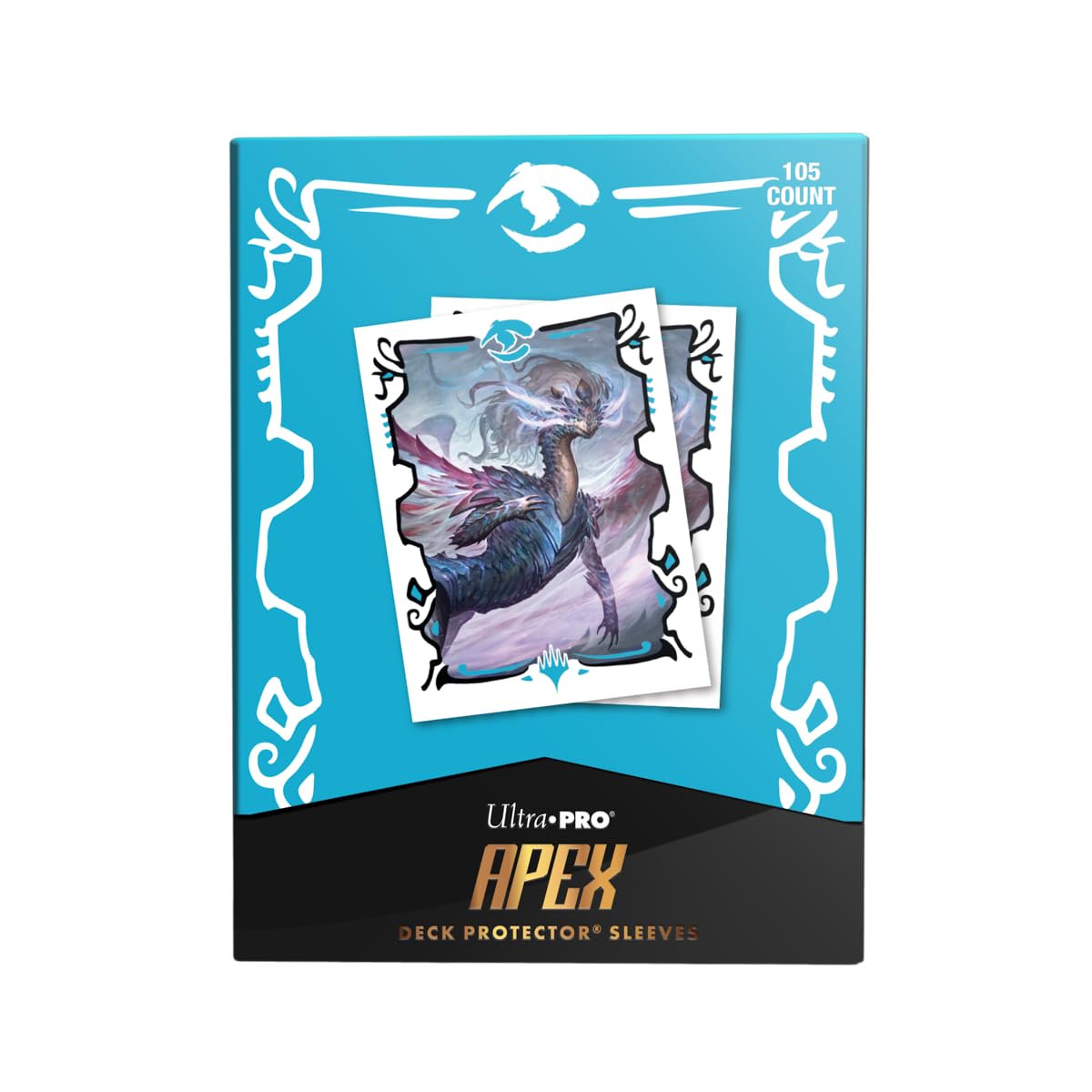 Ultra PRO - Tarkir Dragonstorm 105ct Apex Deck Protector Sleeves Jeskai for Magic: The Gathering