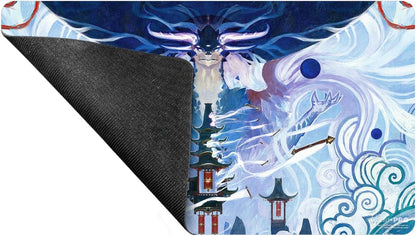 Ultra PRO - Tapete de juego Tarkir Dragonstorm inspirado en Ultimatum para Magic: The Gathering, tapete de mesa para juegos, accesorio de juego de cartas, tapete de juego TCG, tapete de juego de mesa