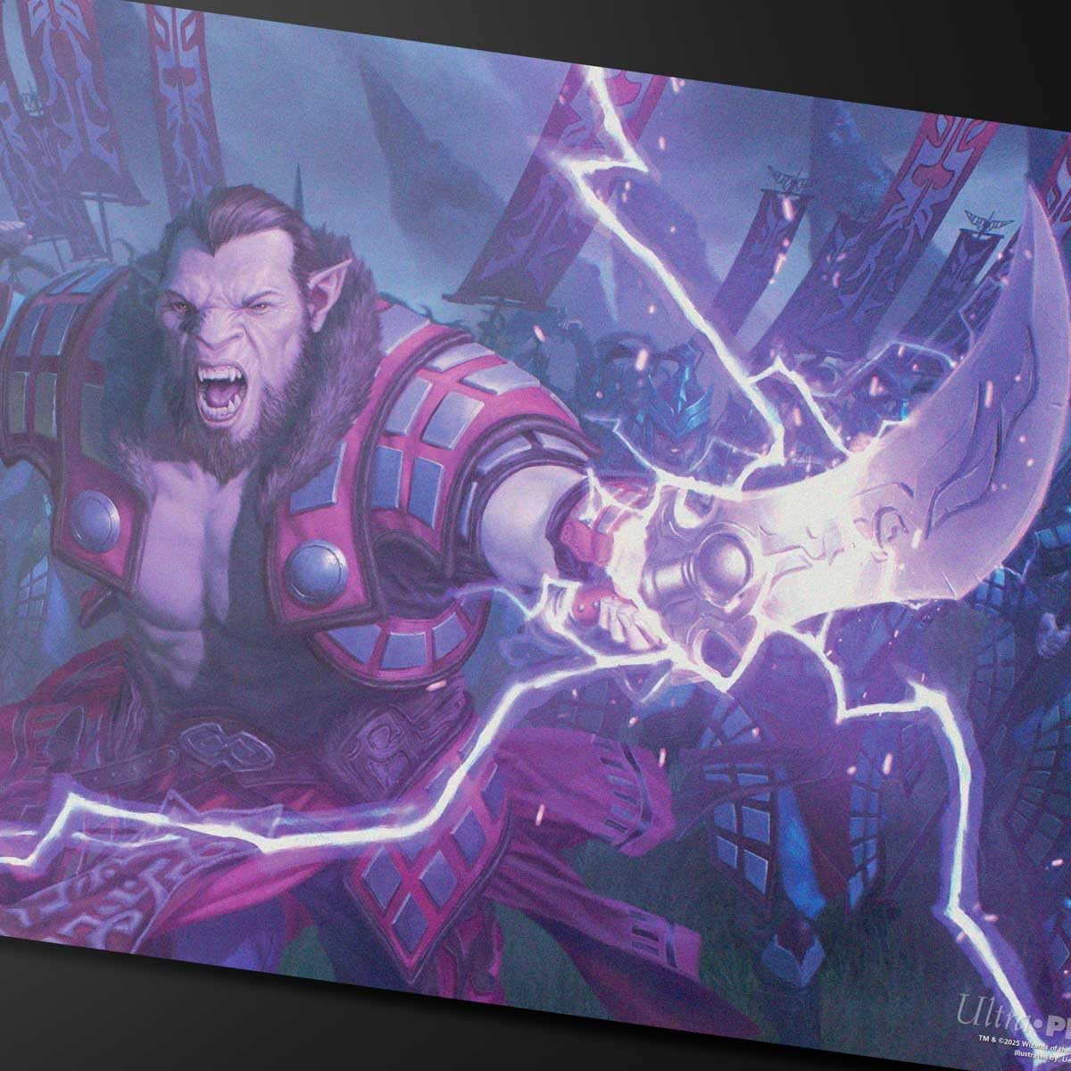 Ultra PRO - Tarkir Dragonstorm Playmat Mardu Commander for Magic: The Gathering