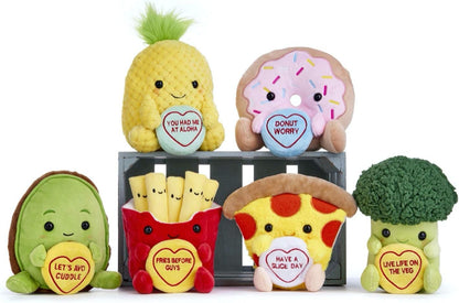 Posh Paws SWIZZELS LOVE HEARTS 18CM (7”) PATRICK THE PIZZA SOFT TOY