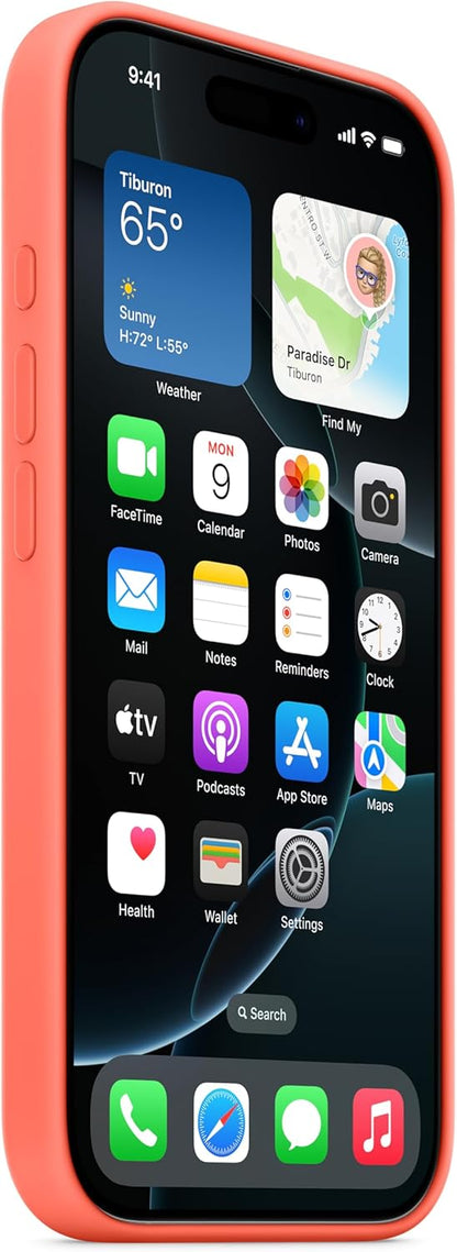 Iphone 16 Pro Si Case Tangerine