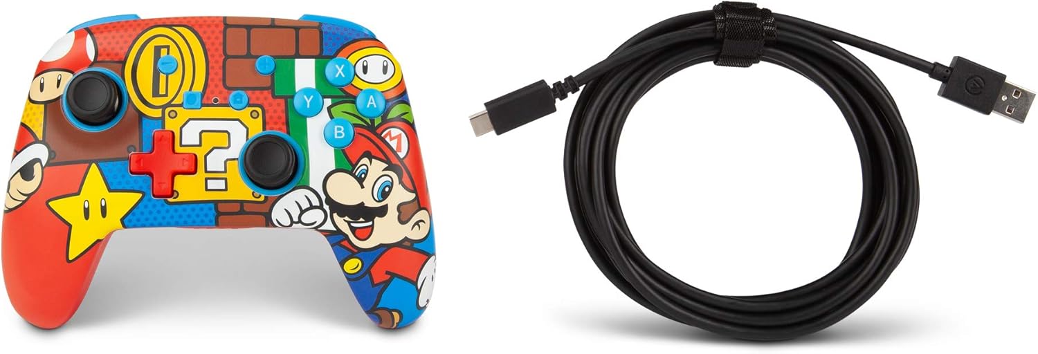 PowerA Controller senza fili avanzato per Nintendo Switch